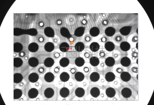 XRAY检测设备对smt焊点检测的效果图2